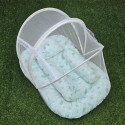 Baby Bed with Mosquito Net & Pillow Set