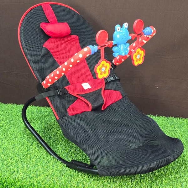 Baby Rocking Chair With Toy Stand