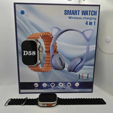 D58 Smart Watch 4 in 1 