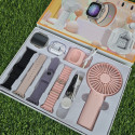 D96 Plus Smart Watch Set Mini Fan Earphone Watch