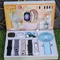 D96 Plus Smart Watch Set Mini Fan Earphone Watch