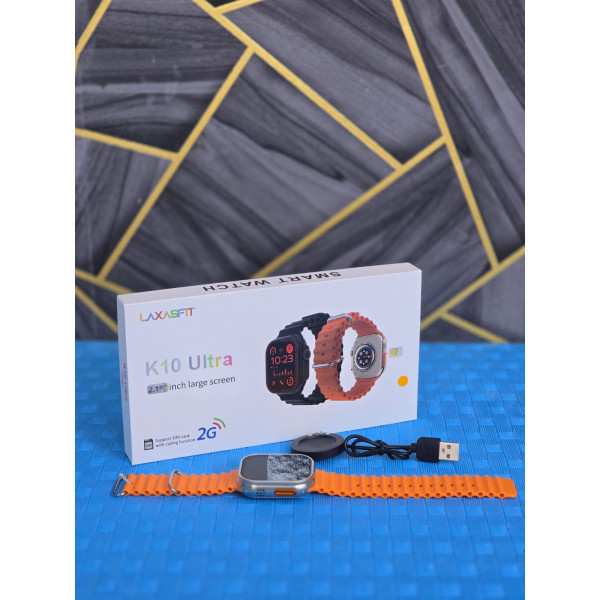 Laxasfit K10 Ultra Smart Watch With Sim Supported