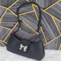 Metal Bow Single Shoulder Bag