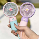 Mini Rechargeable handheld flower fan
