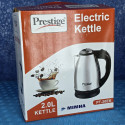 Prestige Electric Kettle - 2L - Silver and Black - Elevate Your Tea-Making Experience
