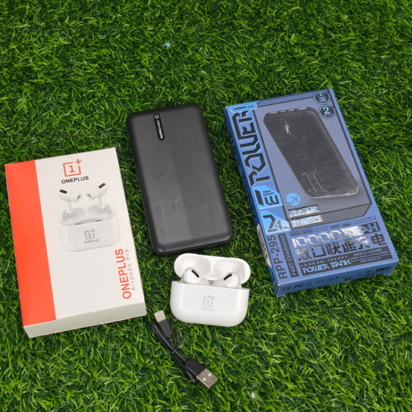 REMAX Power bank & ONEPLUS Airbuds