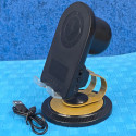 Sensor Speaker Phone Holder with Wireless Charger. Mobile Stand Wireless Induction Speaker