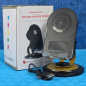 Sensor Speaker Phone Holder with Wireless Charger. Mobile Stand Wireless Induction Speaker