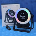Sensor Speaker Mobile Stand with RGB Light 360 Rotating Phone Holder Induction Wireless Bluetooth Speaker Ambient Light