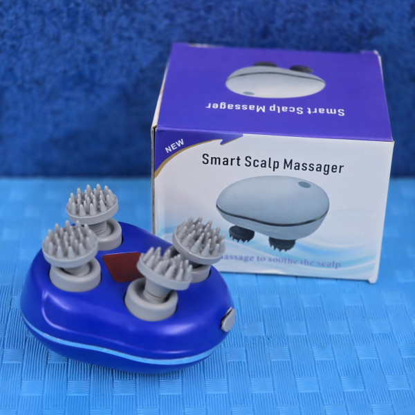 Electric Scalp Massager – Hair Growth & Stress Relief Device