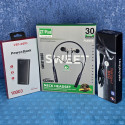 Ven Den Powerbank ZTplus 315 Neckband And T900 Ultra Smart Watch