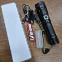Waterproof Zoom Torch Light  5500mAh 