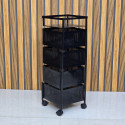 4 layer square shape kitchen rack 
