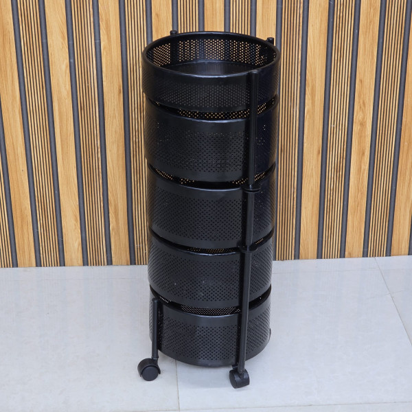 5 layer Round shape kitchen rack