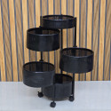 5 layer Round shape kitchen rack