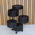 4 layer Round shape kitchen rack 