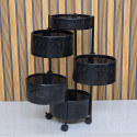 4 layer Round shape kitchen rack 