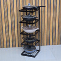 5 layer iron rack 