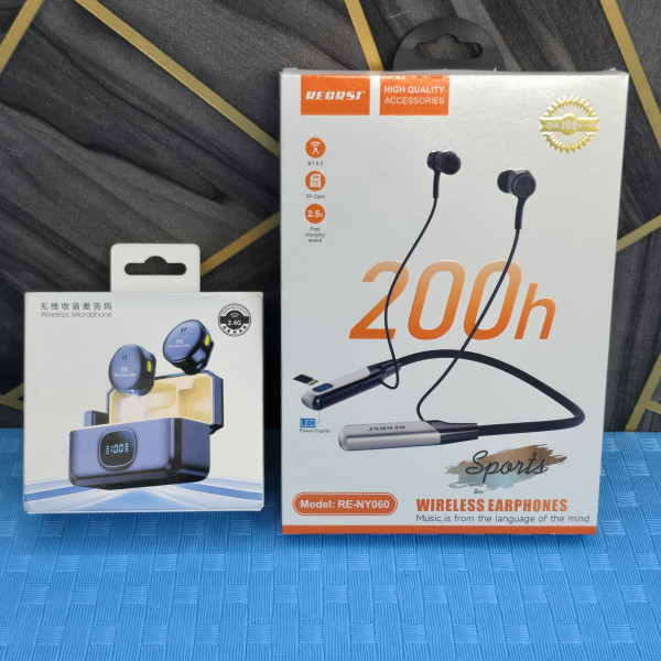 Wireless MicroPhone & Recrsi Neckband