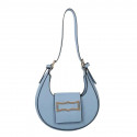 New Trendy Fashion Half Moon Letaher Bag