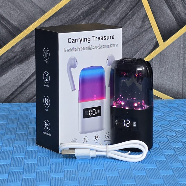 Carrying Treasure Headphone With Loudspeaker