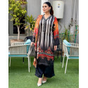 Digital Print Cotton Silk 