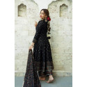 Afsan Print With Lase Work 