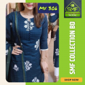স্কিন প্রিন্টেড থ্রি-পিস    MF 306