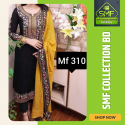 স্কিন প্রিন্টেড থ্রি-পিস   MF 310