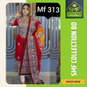 স্কিন প্রিন্টেড থ্রি-পিস   MF 313
