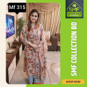 স্কিন প্রিন্টেড থ্রি-পিস    MF 315