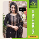 স্কিন প্রিন্টেড থ্রি-পিস   MF 317