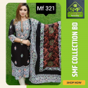 স্কিন প্রিন্টেড থ্রি-পিস    MF 321