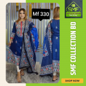 স্কিন প্রিন্টেড থ্রি-পিস    MF 330