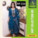 স্কিন প্রিন্টেড থ্রি-পিস    MF 334