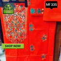 স্কিন প্রিন্টেড থ্রি-পিস   MF 335
