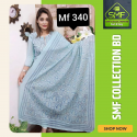 স্কিন প্রিন্টেড থ্রি-পিস    MF 340