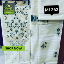 স্কিন প্রিন্টেড থ্রি-পিস    MF 362