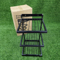 3 layer iron rack