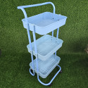 3Layer Multipurpose Trolley Rack