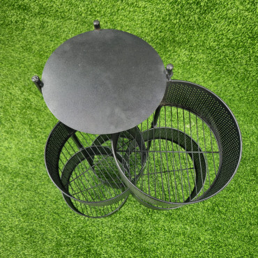 5 layer Round shape kitchen rack