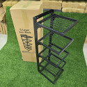 5 layer iron rack 