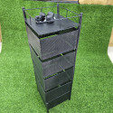 5 layer square shape  kitchen rack 