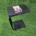 Movable side table  Black colour 