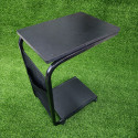 Movable side table  Black colour 