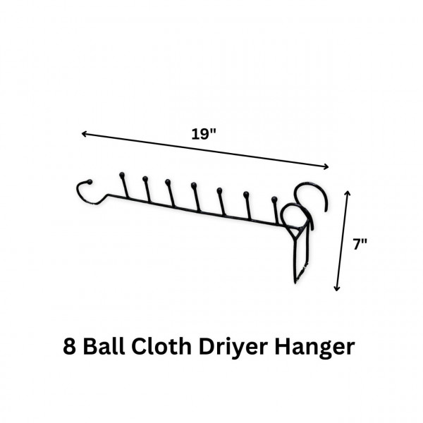 8 Ball Cloth Dryer Hanger