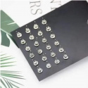 Trendy 12 Pair Earring Set