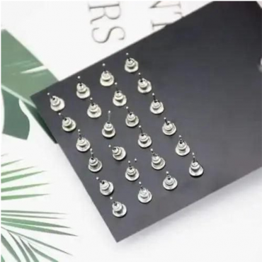 Trendy 12 Pair Earring Set