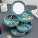 4 Layer Rotating Jewellery Box