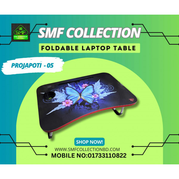 3D Butterfly Foldable laptop table 